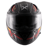 AXOR APEX VENOMOUS DV CASCO INTEGRAL DE MOTOCICLETA NG MATE_GRIS