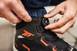 SEVENTY DEGREES SD-BC10 BOTAS DE MOTO NEGRO NARANJA
