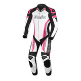 BELA ROCKET MIX KANGROO 1 PC MONO DE MOTO MUJER NEGRO BLANCO ROSA