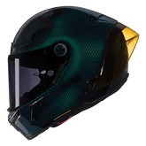 NOLAN X-804 RS ULTRA CARBON LIQUIDO Verde 327 Integral Casco