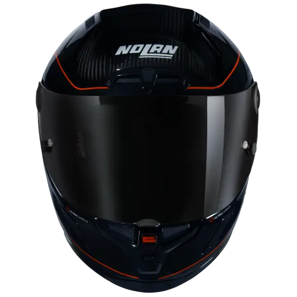 NOLAN X-804 RS ULTRA CARBON SSO DI PICCHE 342 INTEGRAL CASCO NERO ROSSO