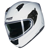 Nolan N60-6 Classic 305 de moto de turismo casco integral Blanco