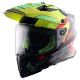 AXOR X-CROSS D/V GAMBLING CASCO DE MOTO AMARILLO FLOUR