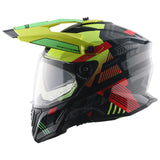 AXOR X-CROSS D/V GAMBLING CASCO DE MOTO AMARILLO FLOUR