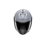 Shark Skwal I3 Dark Shadow Urban Touring jet Casco plata