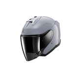Shark Skwal I3 Dark Shadow Urban Touring jet Casco plata