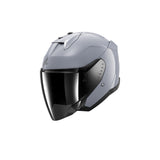 Shark Skwal I3 Dark Shadow Urban Touring jet Casco plata