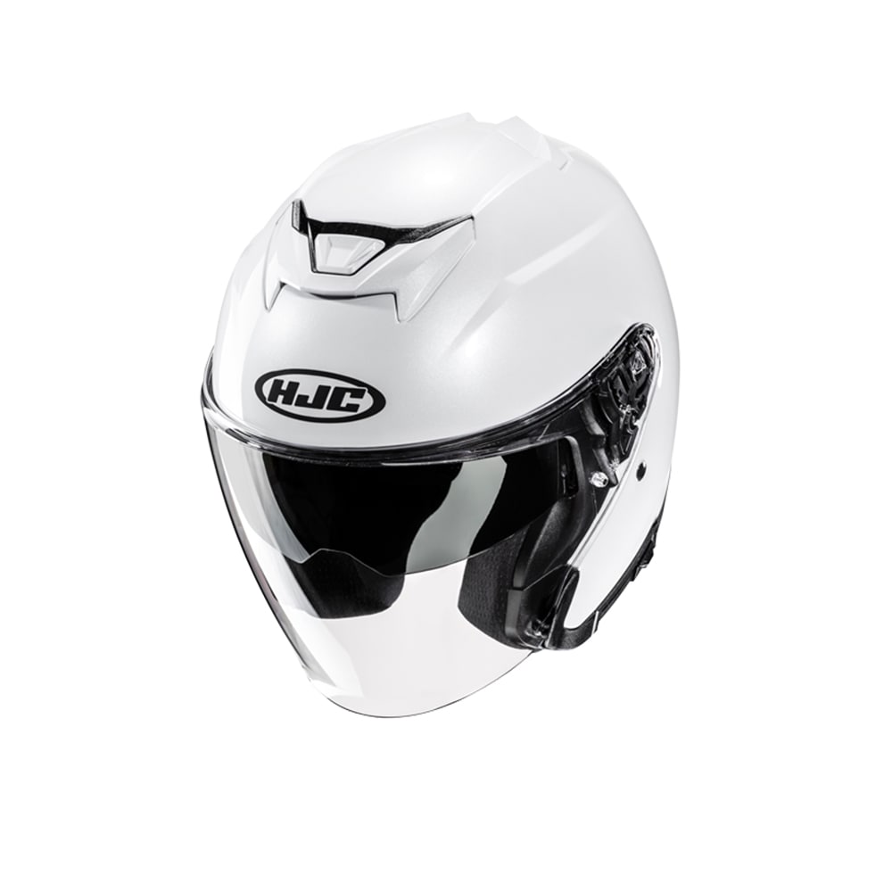 HJC i31 UNI Casco De Moto Jet Urbano Blanco Perla