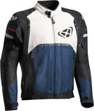 IXON ALLROAD Moto Hombre Textil Chaqueta Grege Azul Marino Negro
