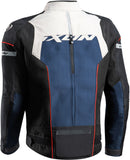 IXON ALLROAD Moto Hombre Textil Chaqueta Grege Azul Marino Negro