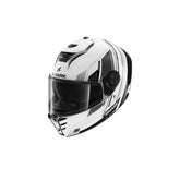 SHARK SPARTAN RS BYHRON INTEGRAL CASCO Blanco Negro Cromado