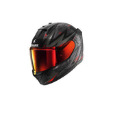 SHARK D SKWAL 3 Blast-R integral Casco negro antracita rojo