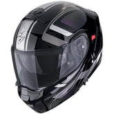 SCORPION EXO-930 EVO ARDENS CASCO MODULAR NEGRO CAMALEÓN