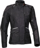 IXON BALDER LADY Textil Turismo Aventura Moto Chaqueta Negra
