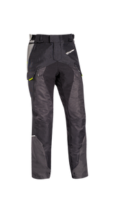IXON BALDER PT HOMBRE MOTO PANTALONES NEGRO GRIS AMARILLO BRILLANTE
