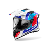 AIROH BANDIT HORN AVENTURA CASCO DE MOTO BLANCO BRILLO