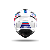 AIROH BANDIT HORN AVENTURA CASCO DE MOTO BLANCO BRILLO