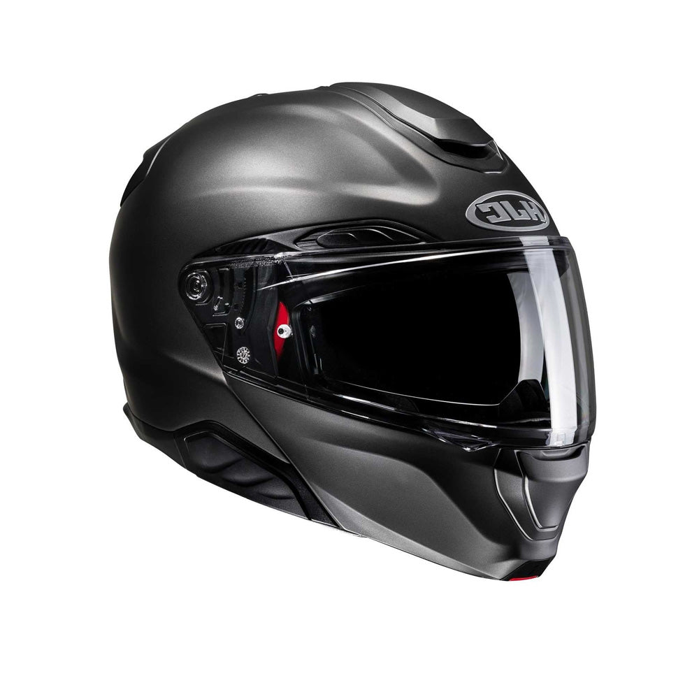 HJC RPHA 91 SEMI Plano Titanio Moto Montar Casco Modular - CASCO