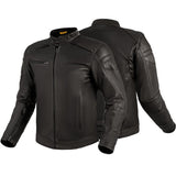 SHIMA BLAKE CHAQUETA DE MOTO HOMBRE NEGRO