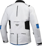 IXON M-SKEID Moto Hombre Chaqueta Textil Gris Claro/Azul