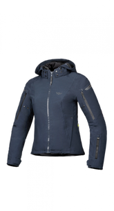 IXON BURNING Mujer Textil Motocicleta Chaqueta MARINA DE GUERRA