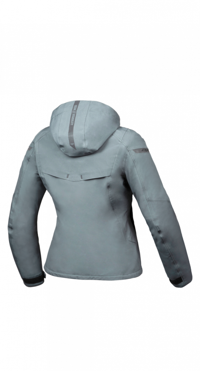 IXON BURNING Mujer Textil Motocicleta Chaqueta Táctica Verde