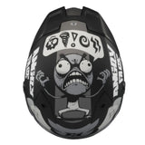 AXXIS CASCO FENIX ANGRY FACE B2 GRIS MATE