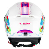 CGM 261D MINI DREAMS JET CASCO Bianco Fucsia Celeste
