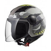 LS2 OF562 AIRFLOW CAMO MATT TITANIUM YELLOW - SECURTEX MOTOR S.L (t/a MaximoMoto)