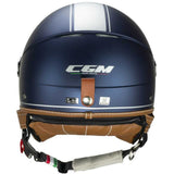 CGM 191V PIX VINTAGE JET CASCO Satén azul plateado