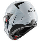 SHARK OXO SPEED-TECH Plata Blanco NEGRO Casco De Moto