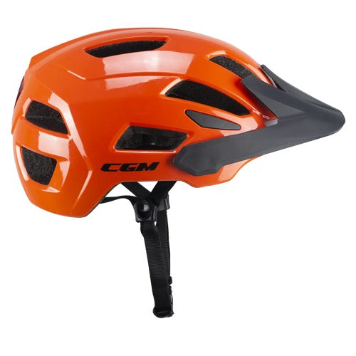 CGM 890A Sentiero Mono Casco Ciclista Urbano Naranja