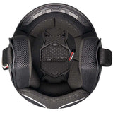 CGM 167D FLO SPORT Jet Casco De Moto Azul Blanco Rojo