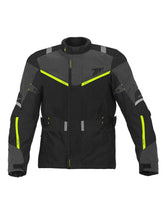 SEVENTY DEGREES SD-JT83 INVIERNO CHAQUETA DE MOTO TOURING HOMBRE NEGRO AMARILLO FLUOR