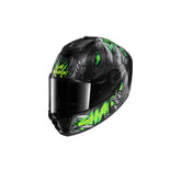 SHARK SPARTAN RS SHAYTAN INTEGRAL CASCO Negro Verde Antracita