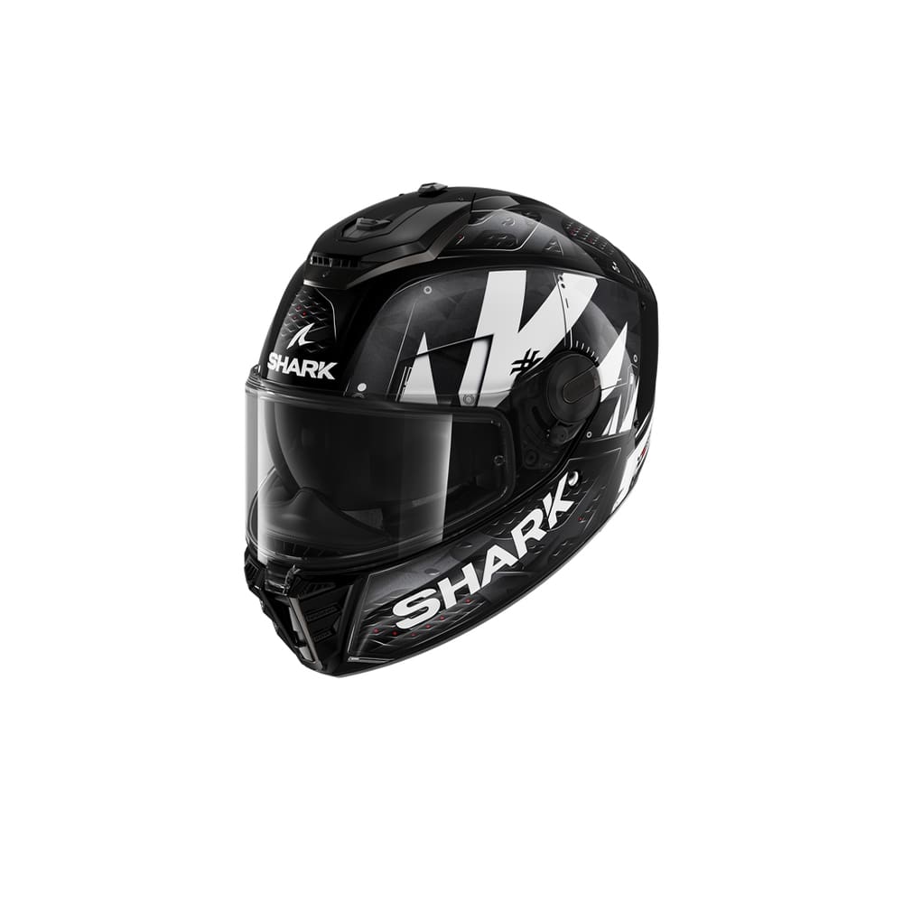 SHARK SPARTAN RS STINGRAY motociclista Casco Negro Blanco Antracita