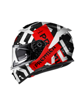 PREMIER 26 DEVIL TP92 CASCO INTEGRAL NEGRO BLANCO ROJO