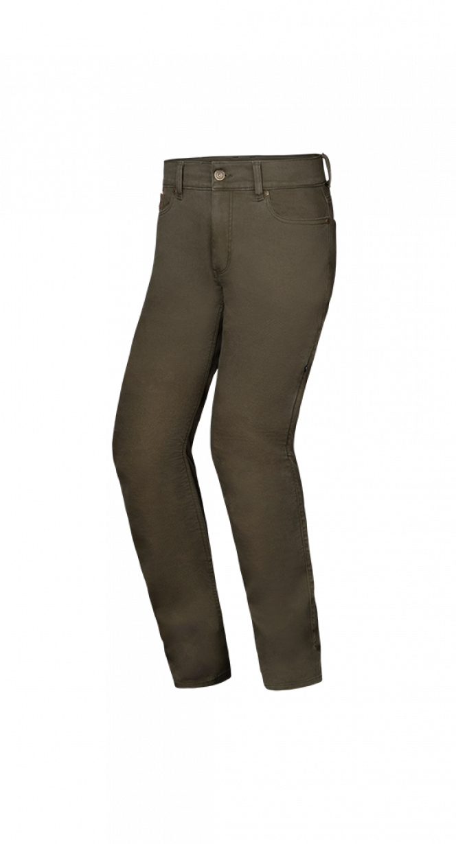 IXON DUSK HOMBRE PANTALONES MOTO JEANS CAQUI