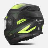 LS2 FF901 ADVANT X NOVA CASCO DE MOTO NEGRO H-V AMARILLO