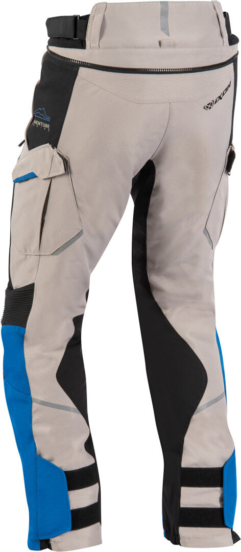 IXON EDDAS PT HOMBRE MOTO PANTALONES TEXTIL GRIS NEGRO AZUL