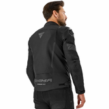 SHIMA SOLID 2.0 CHAQUETA TEXTIL DE MOTO HOMBRE NEGRO