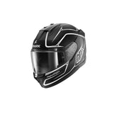 SHARK CASCOS D-SKWAL 3 DRONE NEGRO MATE BLANCO NEGRO