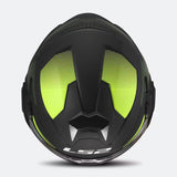 LS2 FF901 ADVANT X NOVA CASCO DE MOTO NEGRO H-V AMARILLO
