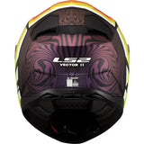 LS2 FF811 VECTOR II FREEDOM CASCO DE MOTO NEGRO CAMALEÓN