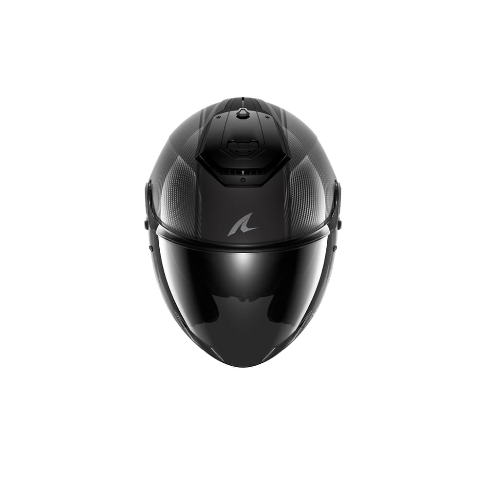 SHARK RS JET PIEL CARBONO Carbono Negro Casco