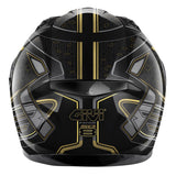 GIVI 508 MYSTICAL Moto Casco Integral Negro Bronce Oro