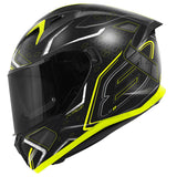 GIVI 50.8 Mystical Moto Integral Casco Negro Amarilla Titani - SECURTEX MOTOR S.L (t/a MaximoMoto)