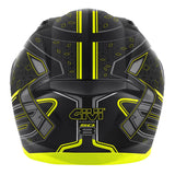 GIVI 50.8 Mystical Moto Integral Casco Negro Amarilla Titani - SECURTEX MOTOR S.L (t/a MaximoMoto)
