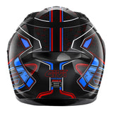 GIVI -CASCO FULL 508/MYSTICAL NEGRO/ROJO-AZUL.METAL - SECURTEX MOTOR S.L (t/a MaximoMoto)