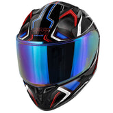 GIVI -CASCO FULL 508/MYSTICAL NEGRO/ROJO-AZUL.METAL - SECURTEX MOTOR S.L (t/a MaximoMoto)